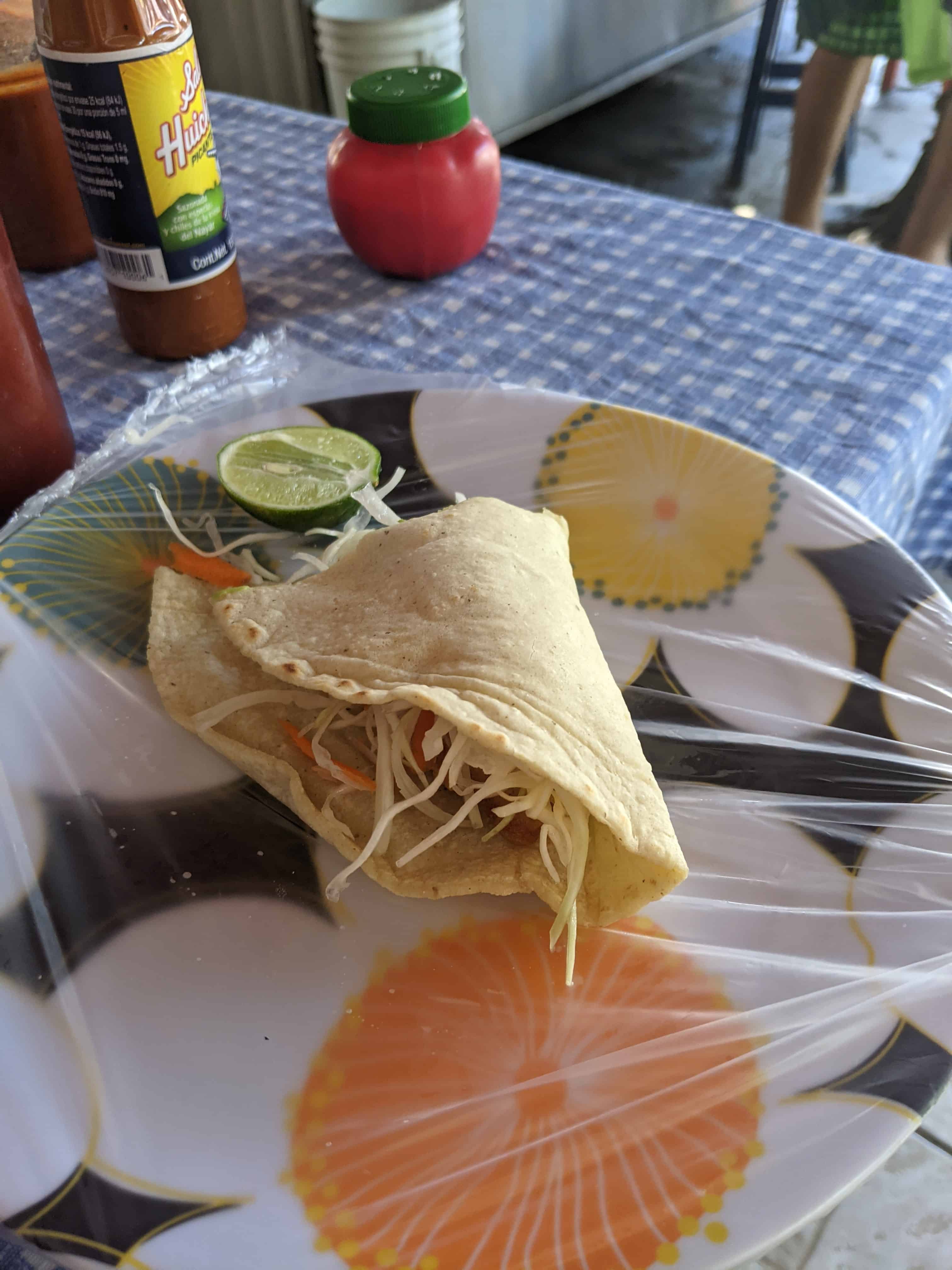 Punta Esmeralda - Marisma Fish Tacos - Fish Taco